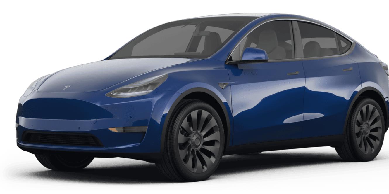 TESLA MODEL Y 2022 7SAYGDEF5NF468112 image